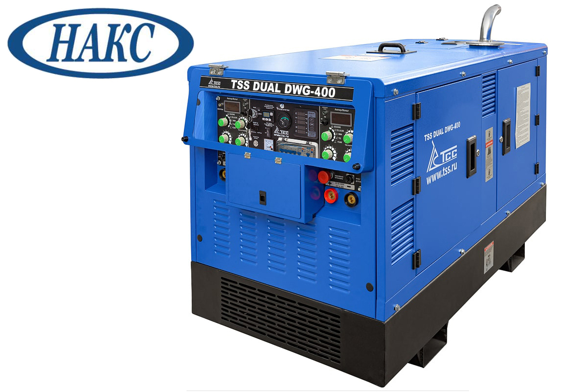 картинка Двухпостовой дизельный сварочный генератор TSS DUAL DWG-400