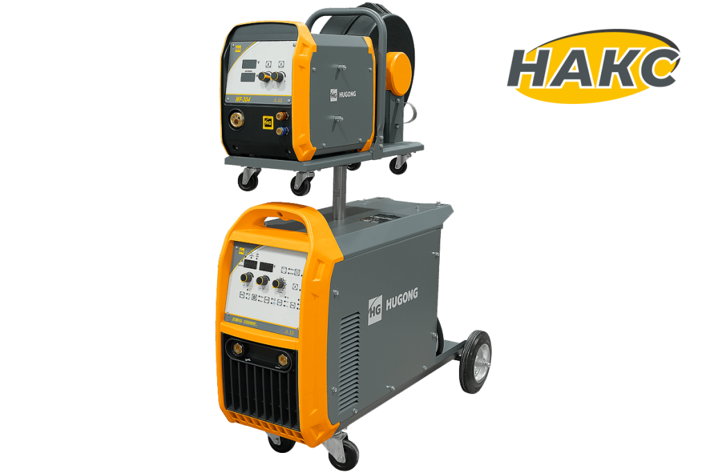 Сварочный полуавтомат HUGONG EMIG 350WE III (цифровой подающий) (без горелки и кабель-пакета) 040722
