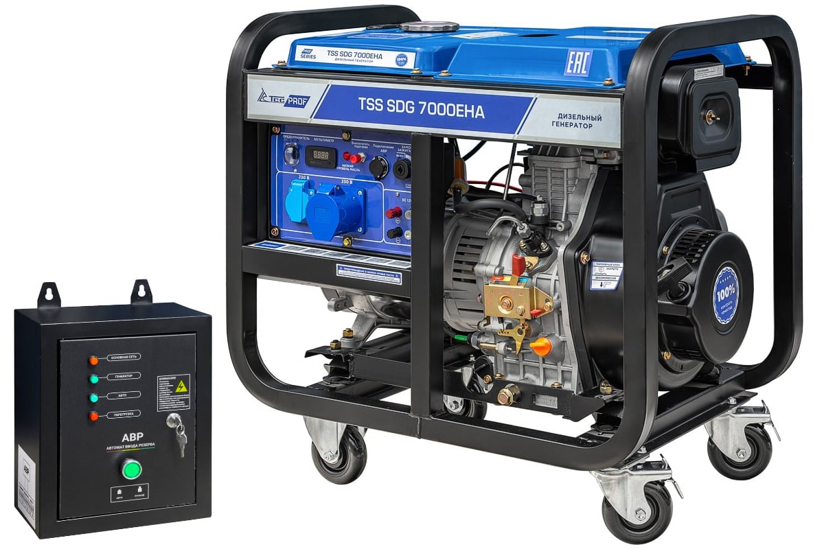 картинка Дизель генератор ТСС SDG 7000EHA с АВР