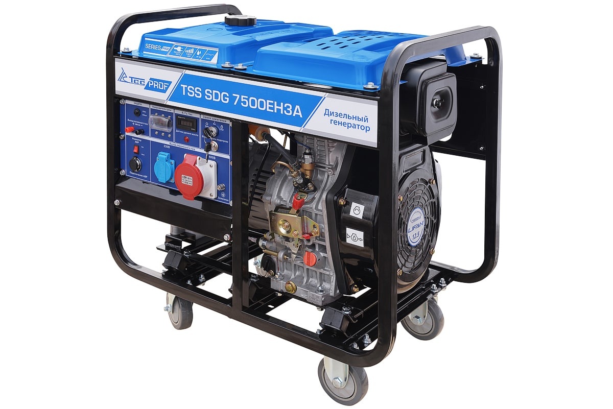 картинка Дизель генератор ТСС SDG 7500EH3A