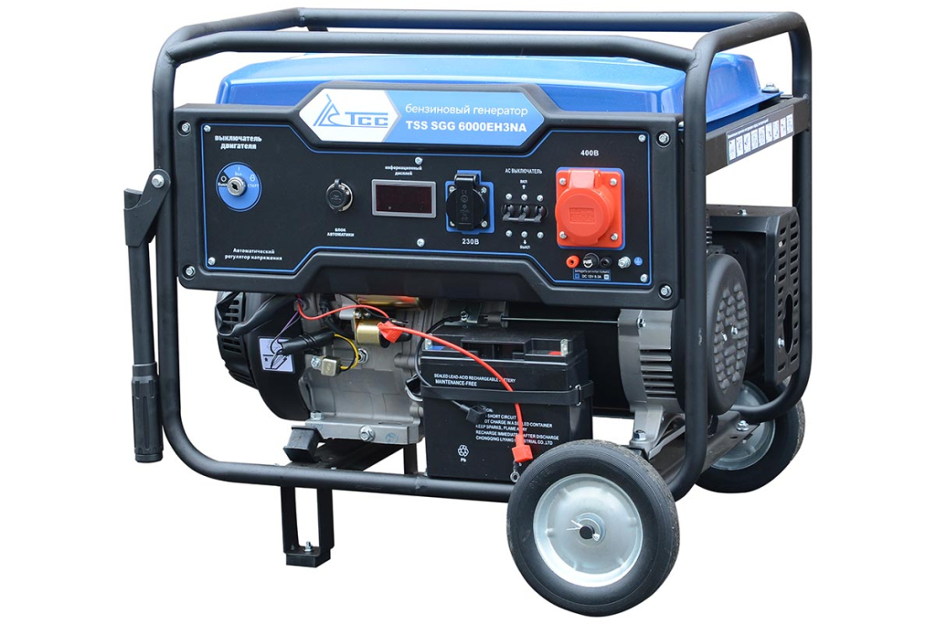 Бензогенератор 6 кВт с АВР TSS SGG 6000EH3NA 033521