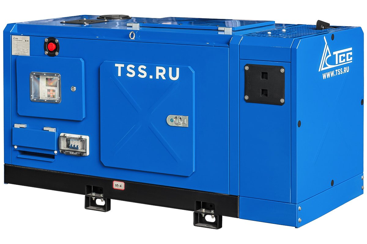 картинка Дизельный генератор ТСС АД-16С-230-1РКМ32 в шумозащитном кожухе
