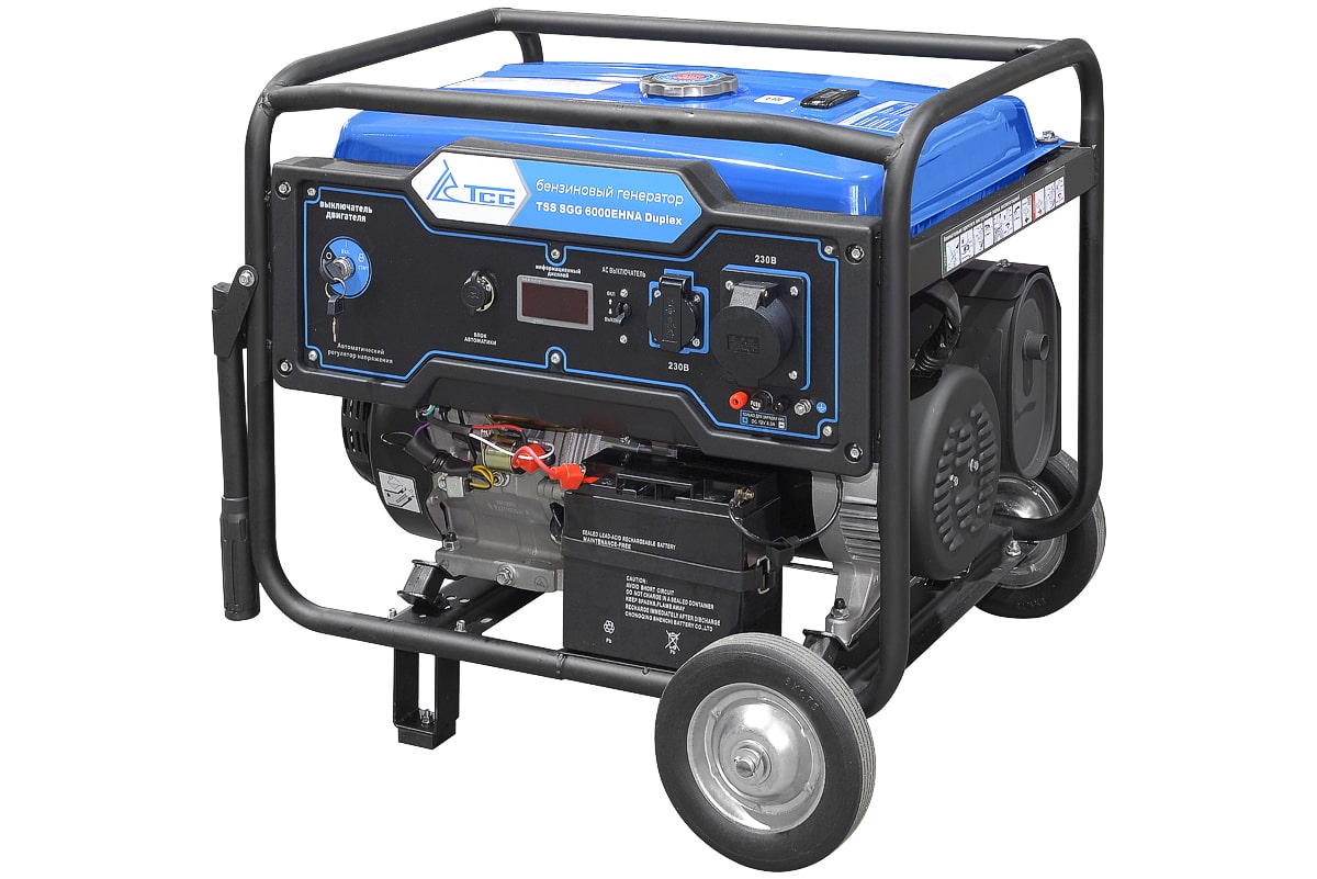 картинка Бензогенератор ТСС SGG 6000EHNA Duplex