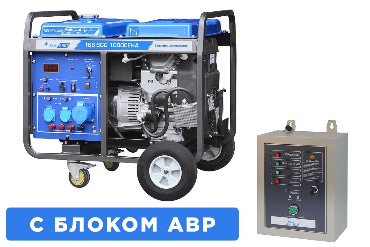 картинка Бензогенератор TSS SGG 10000EHA с АВР